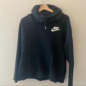Nike cowl neck hooded sweatshirt